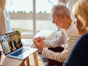 Elderly couple